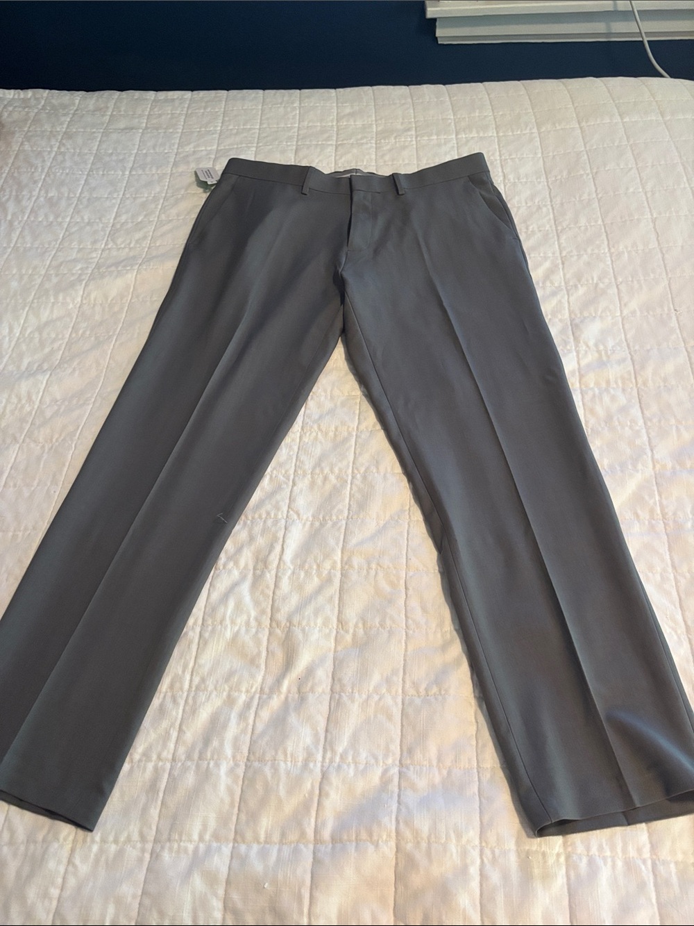 Haggar Men's Dress Pants in Dark Gray